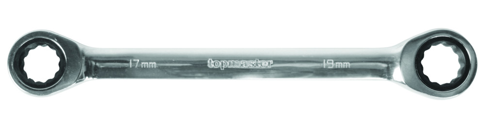 Top Master Pro Cheie dubla inelara cu clichet 8x10mm DOUBLE CR-V TMP