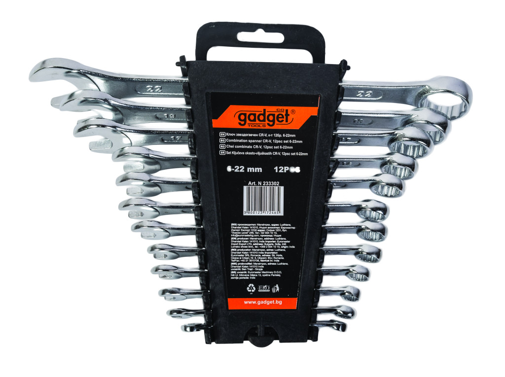 Gadget Set 12 chei combinate 6-22mm CR-V GD