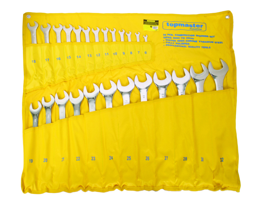 Top Master Pro Chei combinate set 25pcs 6-32mm CR-V TMP