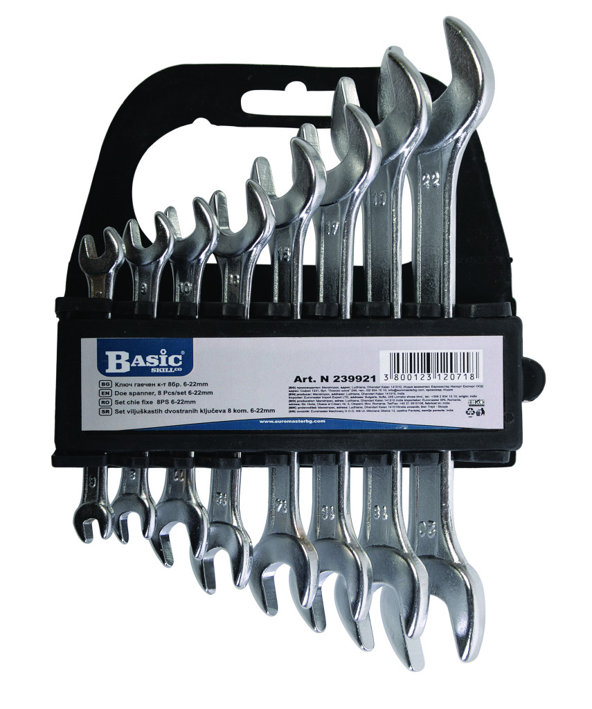 Basic Cheie fixa 6-22mm set 8pcs BS
