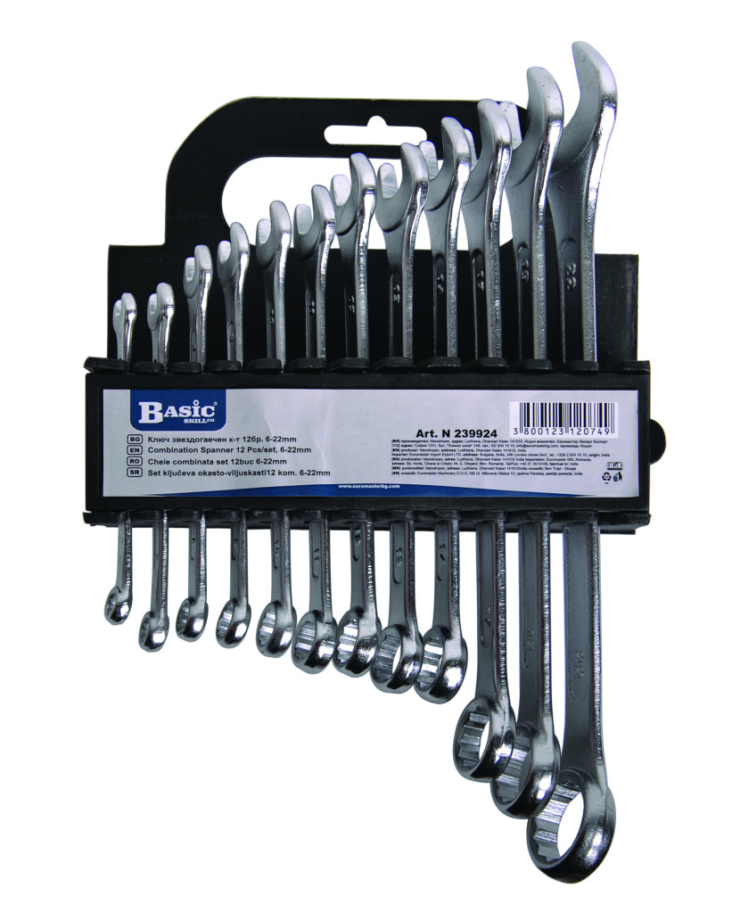 Basic Chei combinate set 12pcs 6-22mm BS