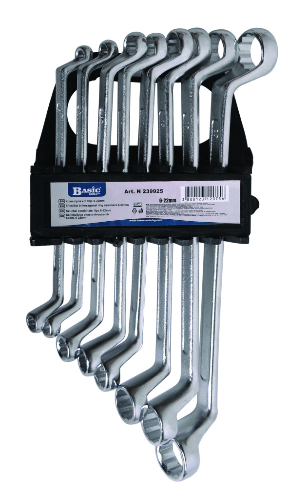 Basic Chei inelar cotite 6-22mm set 8pcs BS