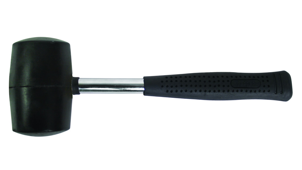 Basic Ciocan cauciuc maner metal 340g BS