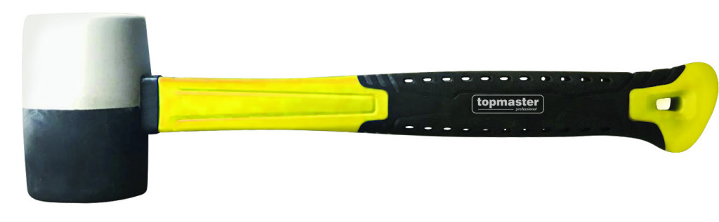 Top Master Pro Ciocan cauciuc cu coada fibra 450g TMP