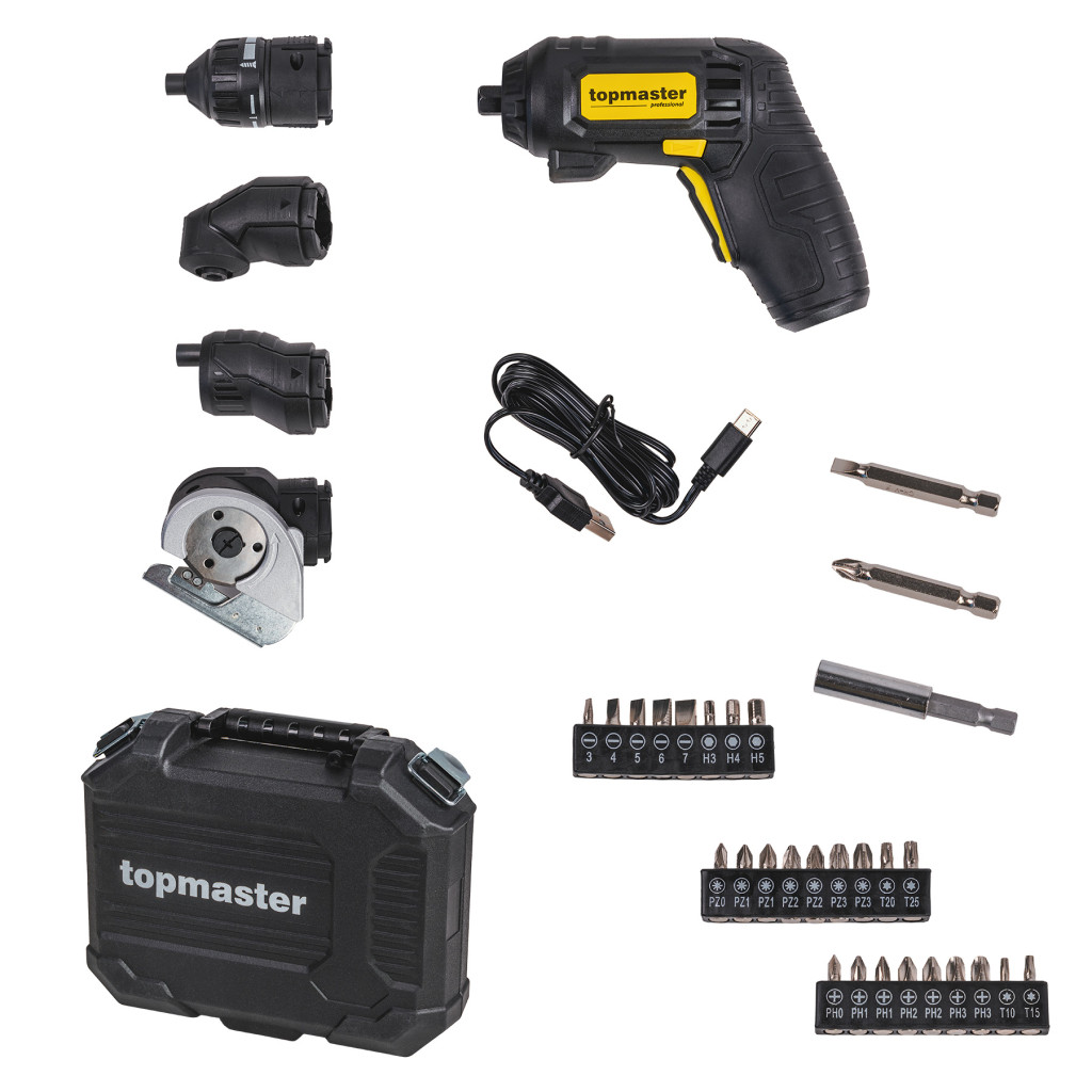 Top Master Pro Surubelnita cu acumulator 4 in 1 TMP