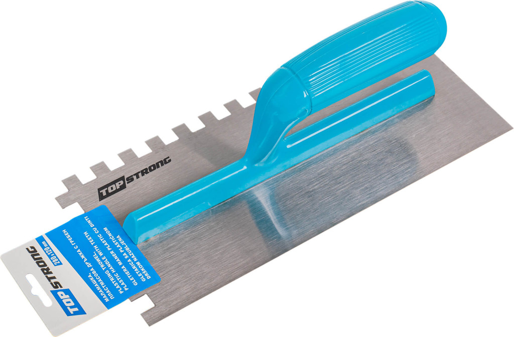 gletiera level 5 Gletiera maner plastic 280x120mm cu dinti TS