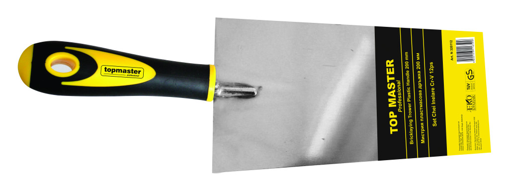 Top Master Pro Mistrie dreapta cu maner plastic 180mm TMP