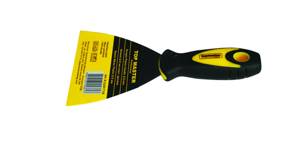 Top Master Pro Spaclu cu maner plastic 75mm TMP