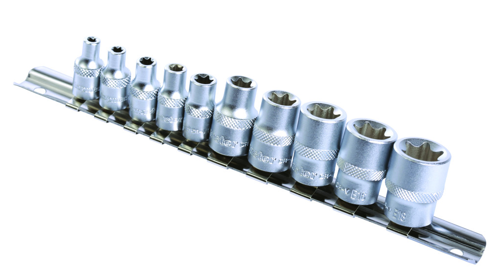 Top Master Pro Set tubulare 1/4" & 3/8" 10pcs CR-V TMP