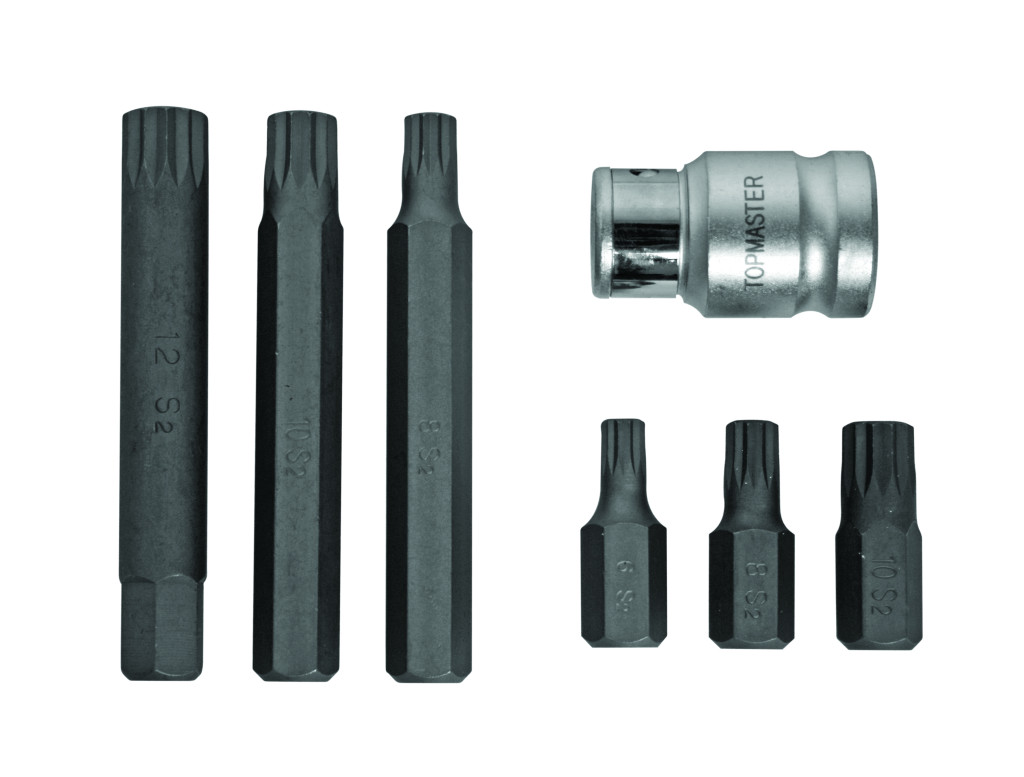 Top Master Pro Set prelungitor cu biti XZN М6-М12 set 6pcs S2 TMP