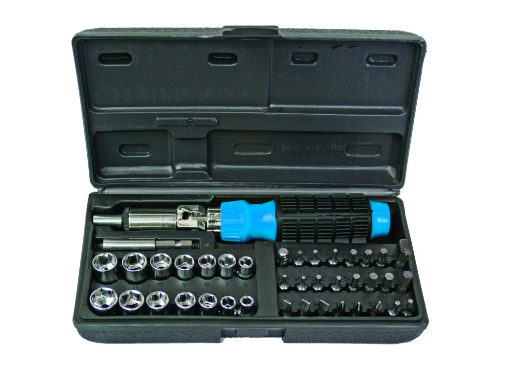 Basic Surubelnita cu biti si tubulare set 40pcs BS