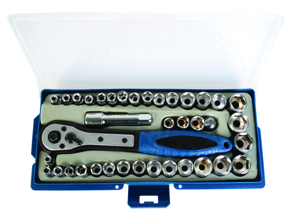 Basic Set tubulare 39pcs 1/4" 4-15mm BS