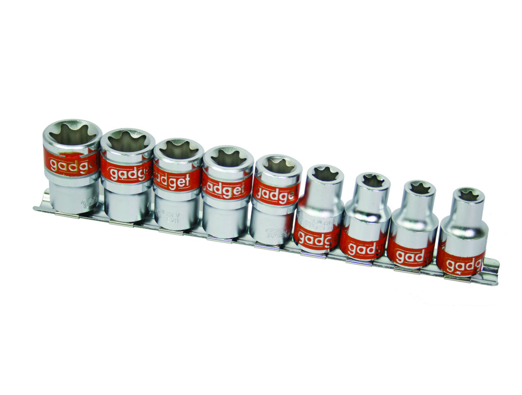 Gadget Set tubulare Torx 1/2" 9pcs CR-V GD
