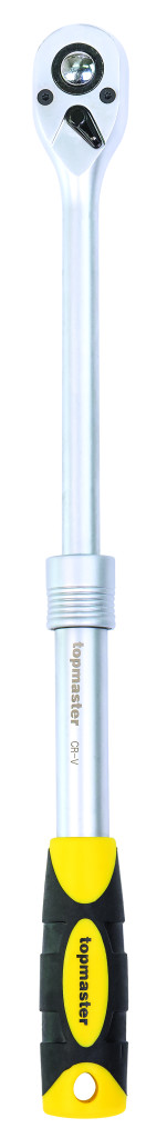 Top Master Pro Maner clichet 1/4" 72 dinti extensibil 120-200mm TMP