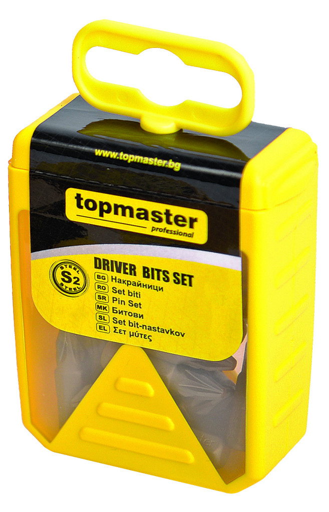 Top Master Pro Biti surubelnita 20 buc/cutie PZ2 x 25mm S2 HRC 59-60 TMP