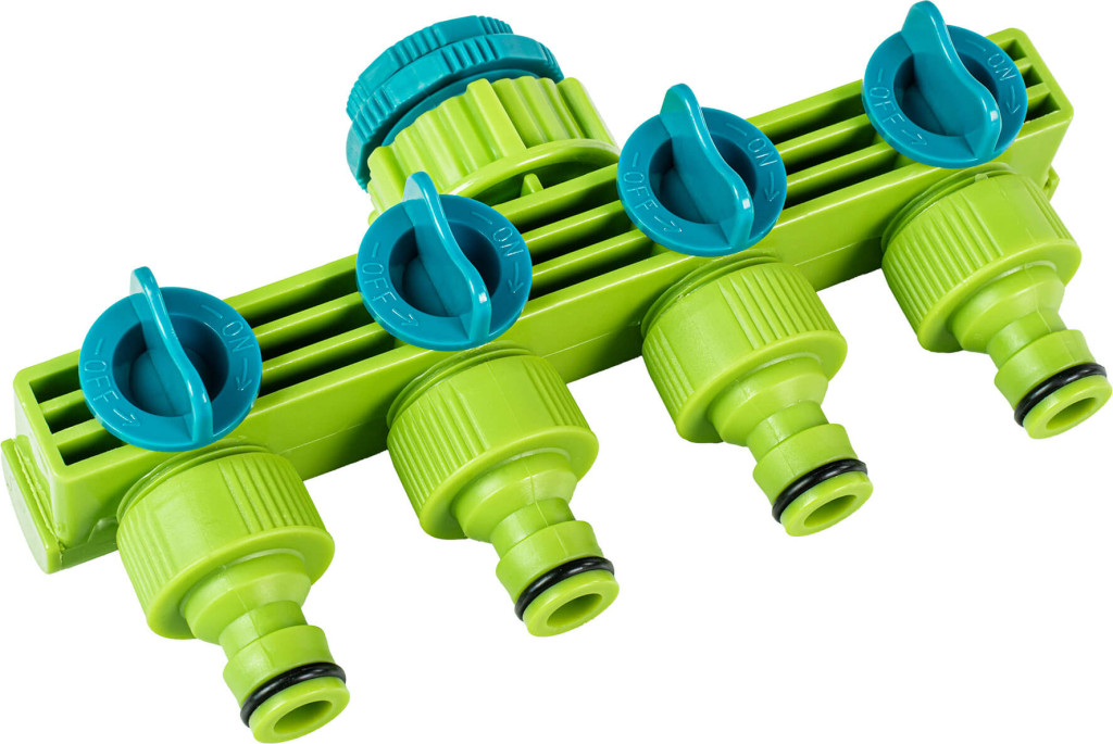 Garden Hose Fittings & Valves Mufa conector furtun 4 cai cu stop 1/2-3/4 TG