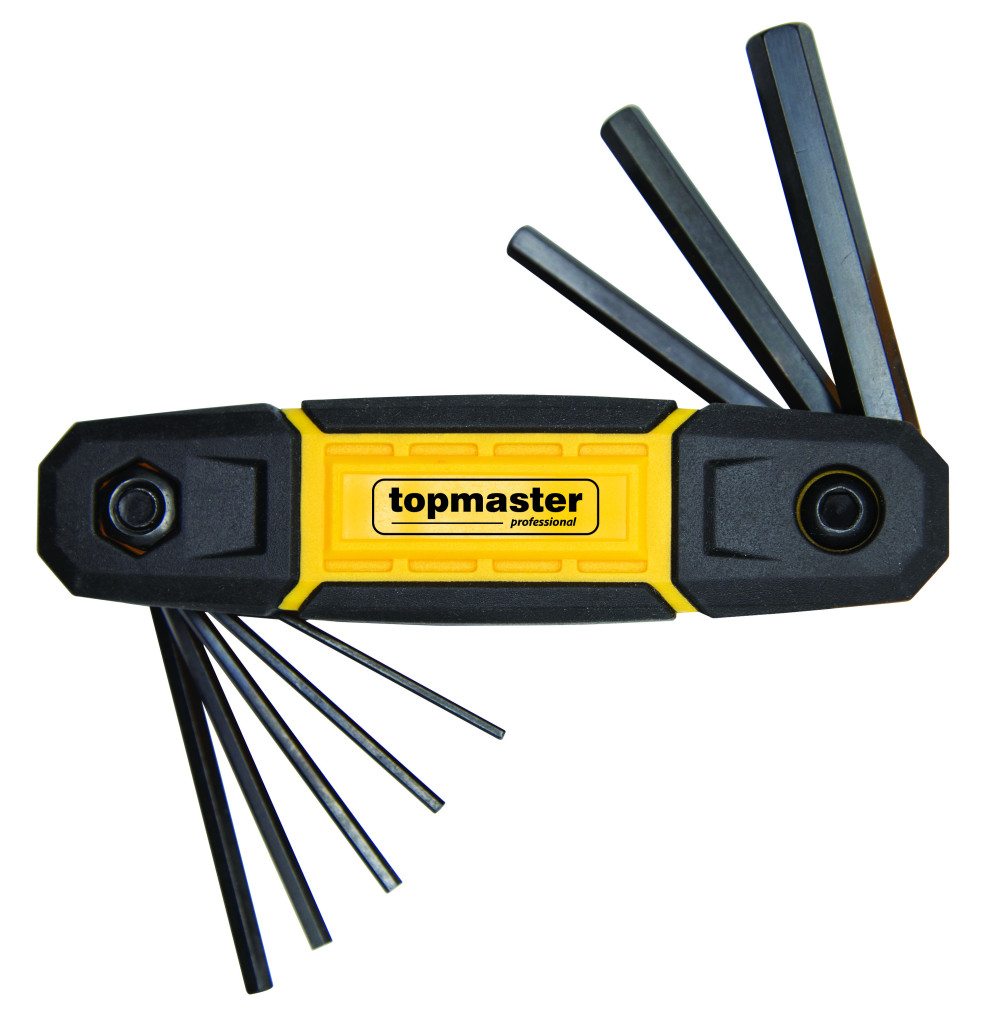Top Master Pro Set 8 buc. chei imbus 1.5-8mm CR-V TMP