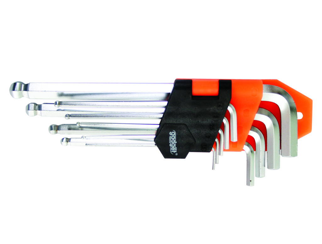Gadget Set 9 chei imbus cu bila extra lungi "L" 1.5-10mm CR-V GD