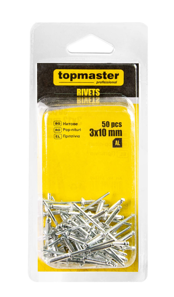 Top Master Pro Pop-nituri 3x10mm 50buc TMP