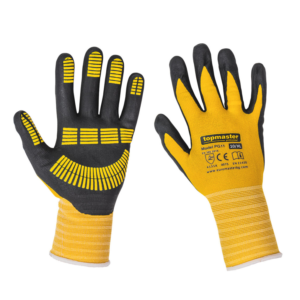 Top Master Pro Mănuși de protecție PG11 GRIP TMP
