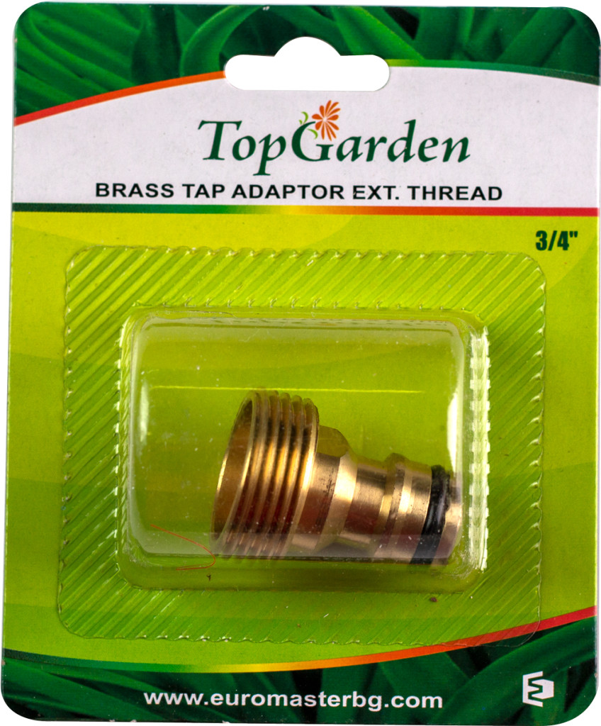 Garden Hose Fittings & Valves Adaptor robinet ¾” filet exterior alama TG