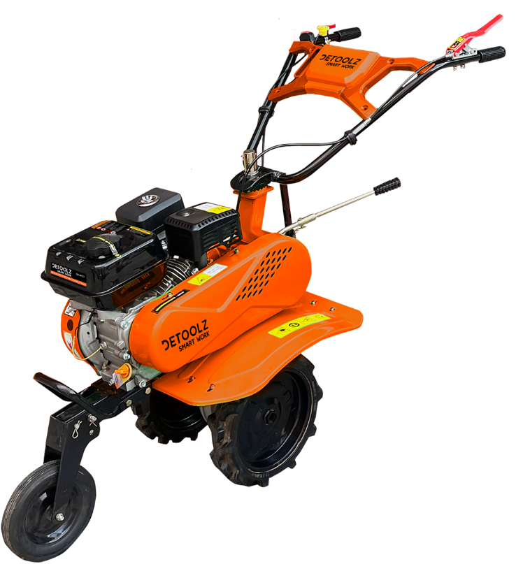 Motocultor Detoolz 7CP,212CC+rarita ajustabila+roti metalice
