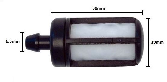 Filtru benzina Stihl 6.3 mm